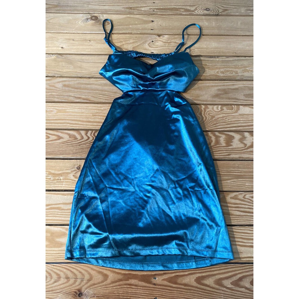 NWT Shareen Collection Annalisa Mini Dress Size 10 Women’s Emerald